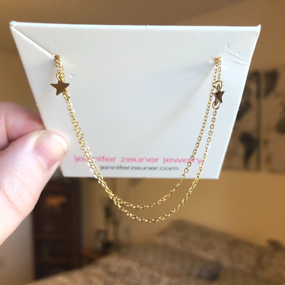 ⭐️ ⭐️ Jennifer Zeuner Double Star Necklace